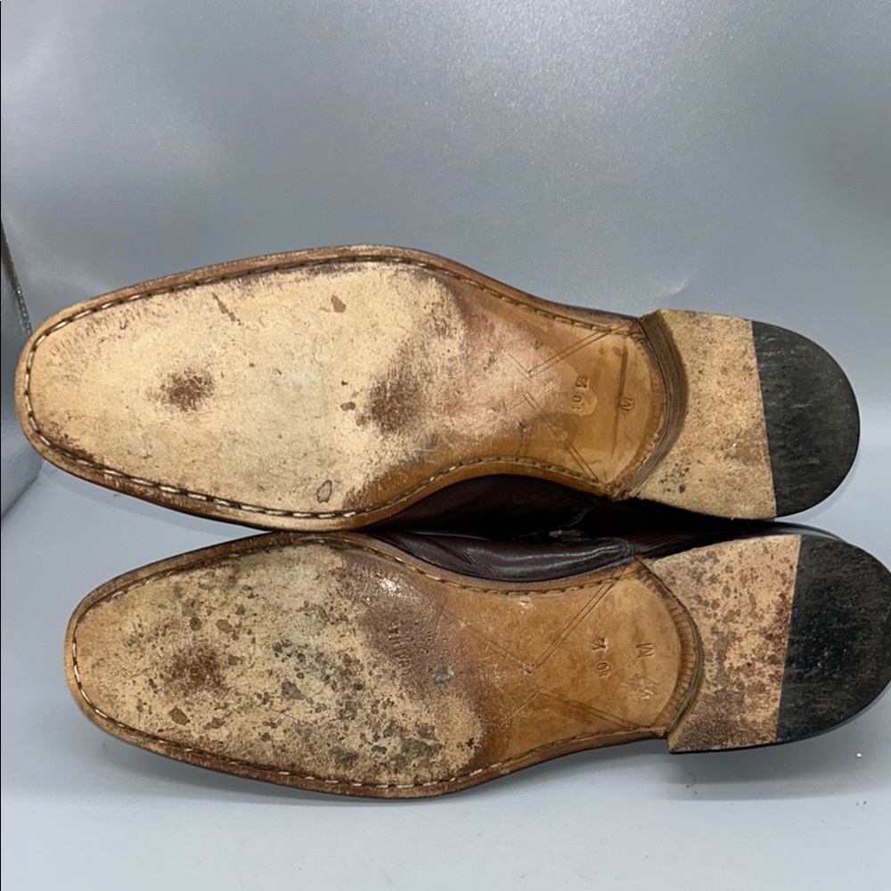 Church’s side zip Brown Leather Boots Made in Italy - Picture 10 of 15